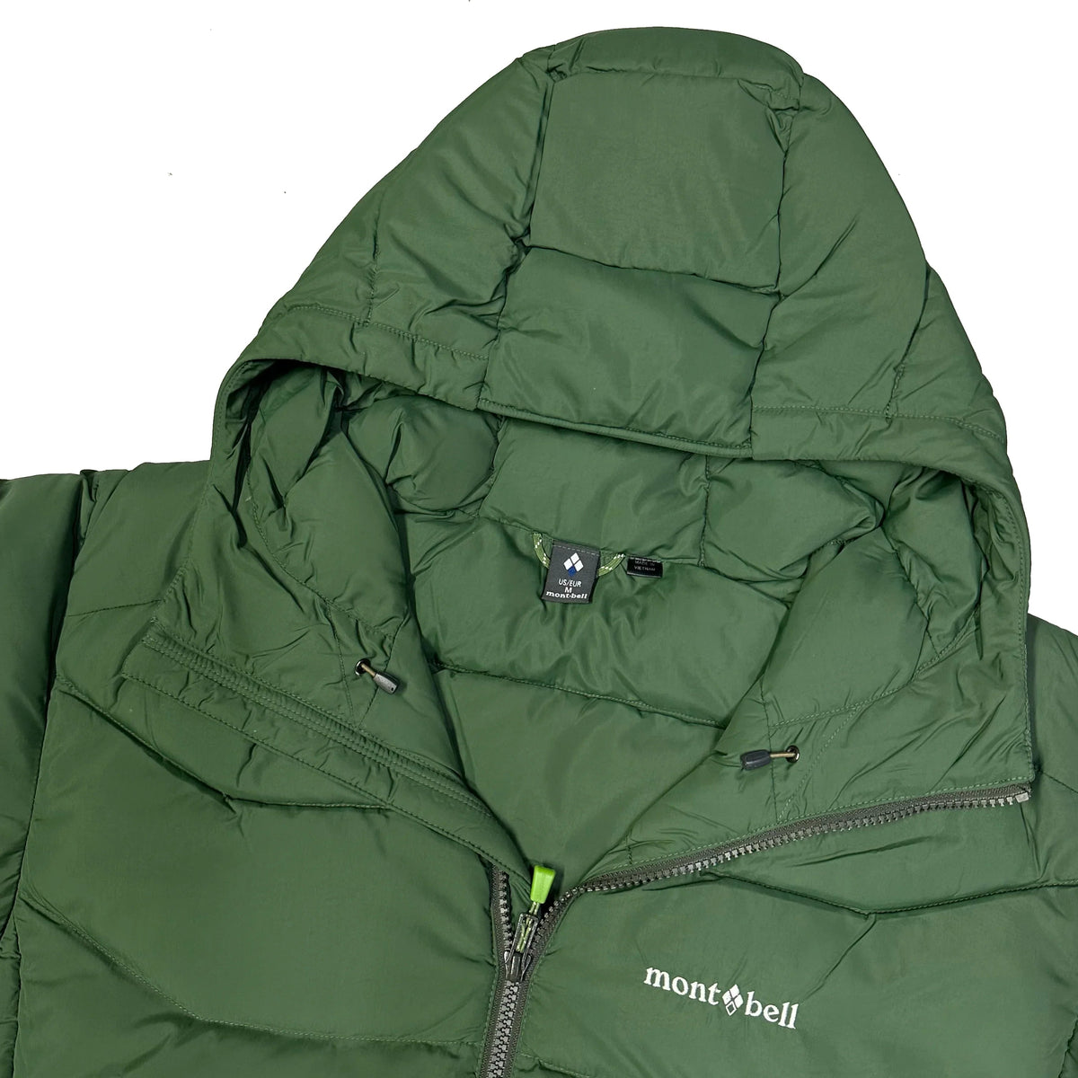 Final Sizes: Upland Parka Down Puffer Jacket In Green