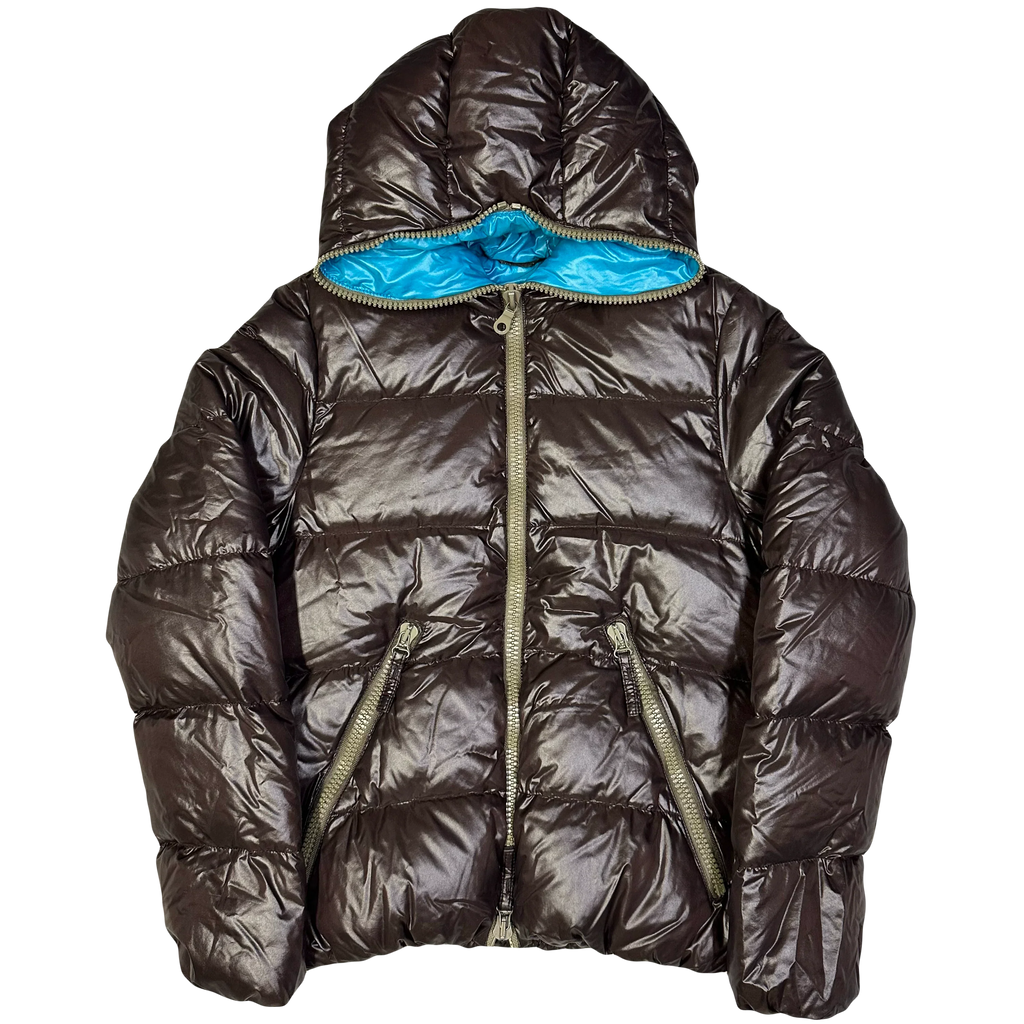 Endgrößen: Pufferjacke in Braun