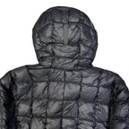 Ultime taglie: giacca anorak ultraleggera in piuma grigio antracite - EX 900
