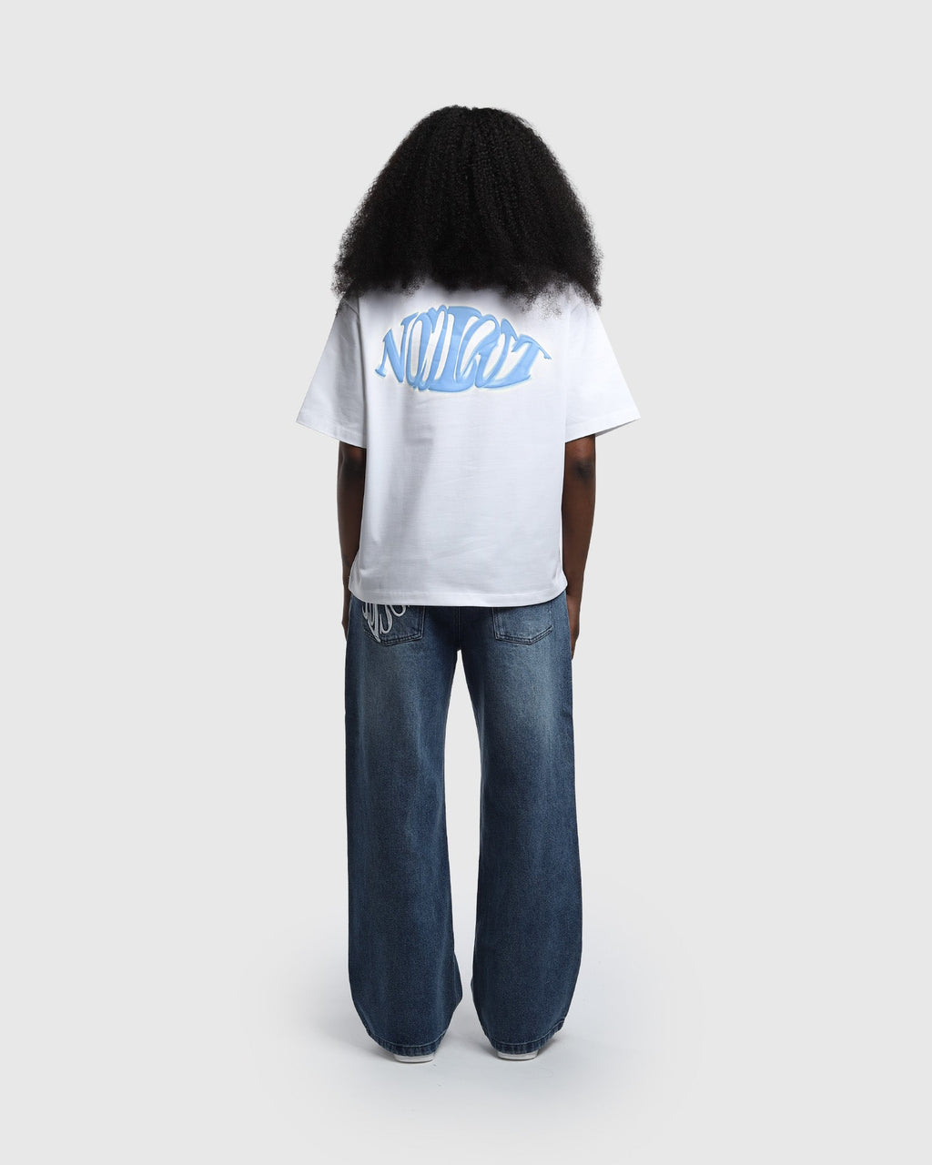 T-shirt bleu chromatique