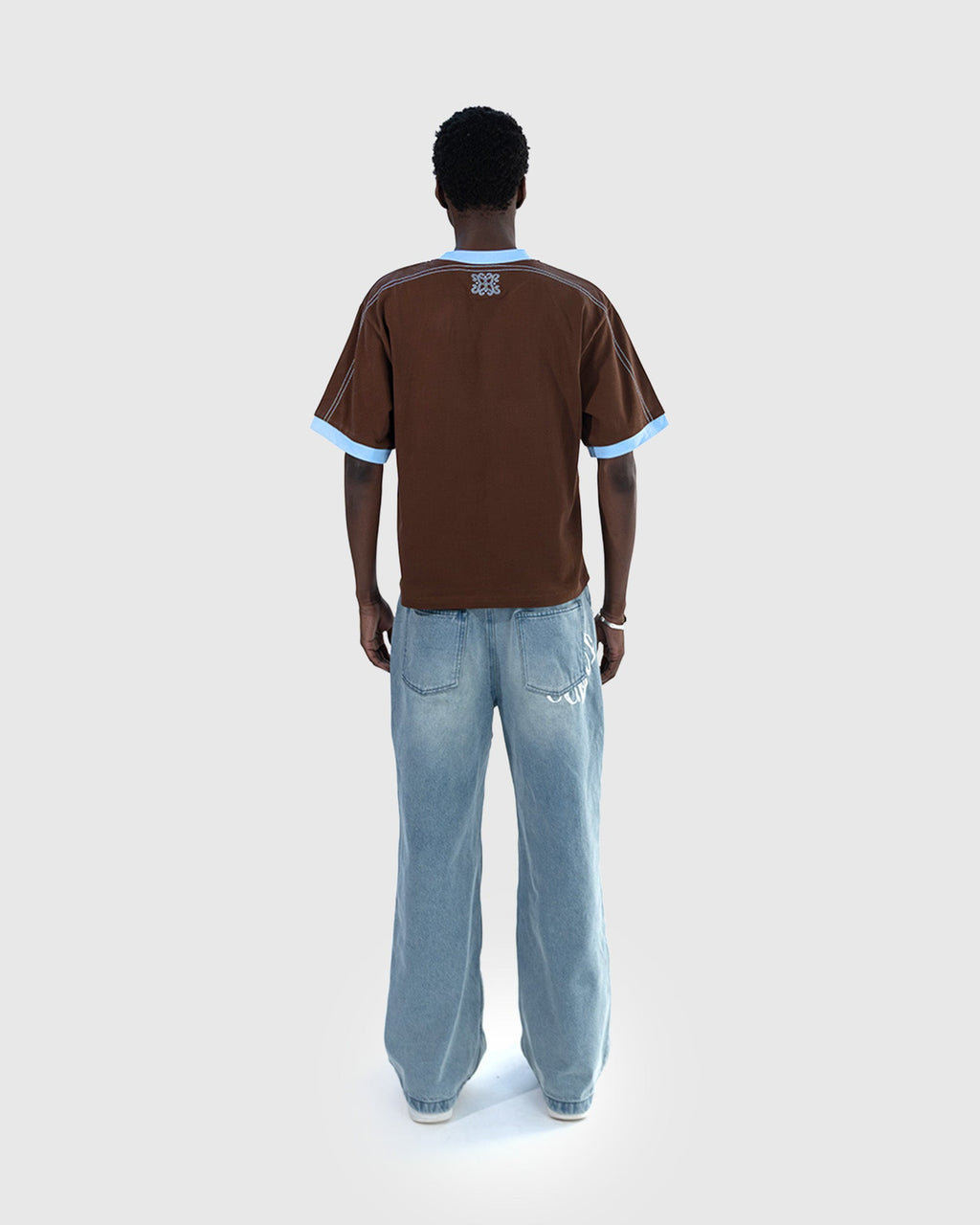 Brown & Blue Set - Tee
