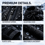 Water-Reactive Color-Shift Snow Jacket