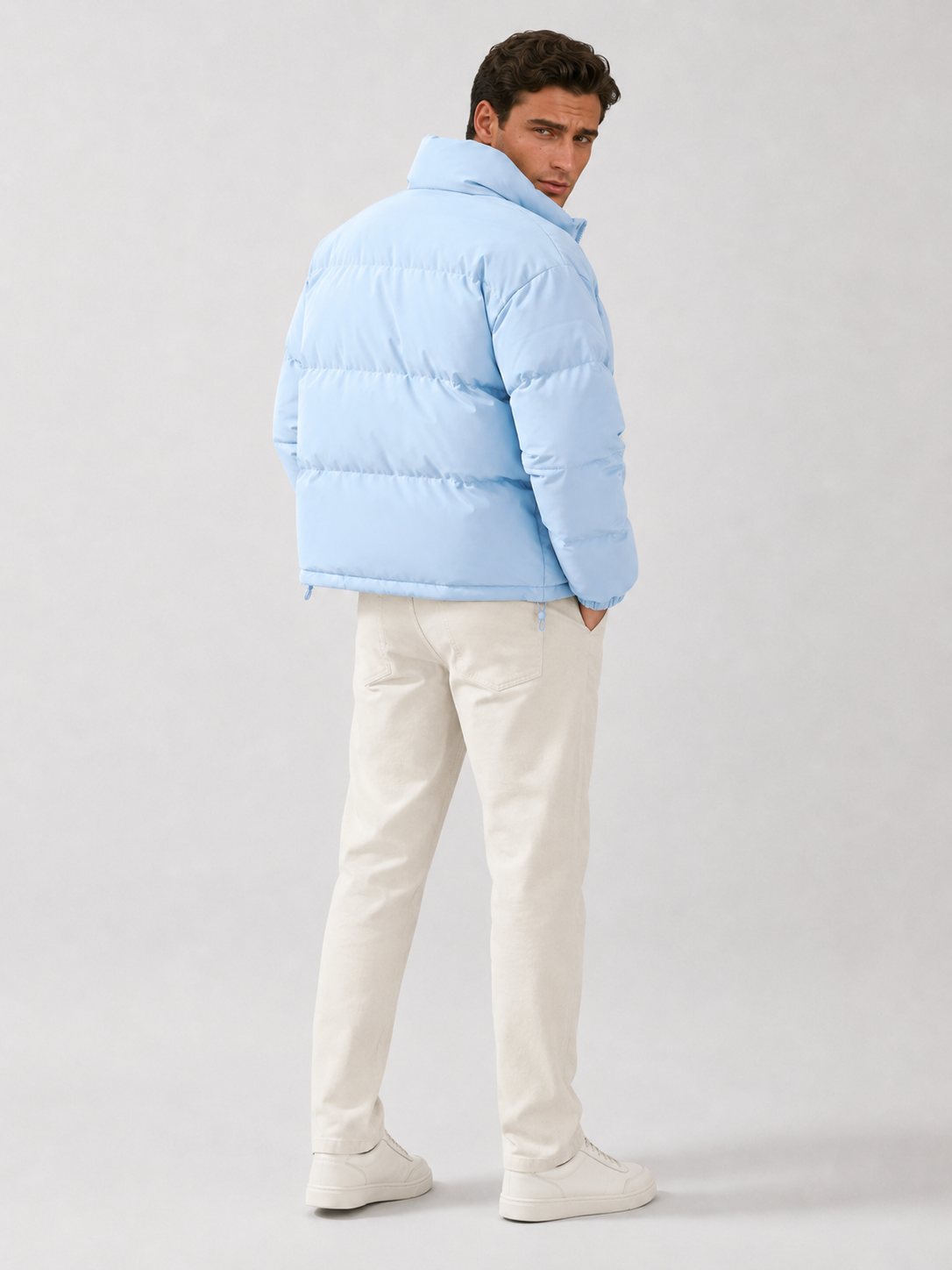 Women's Stand Collar Puffer Jacket
