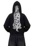 Cloud Dalmatian Big Hood Zip-Up