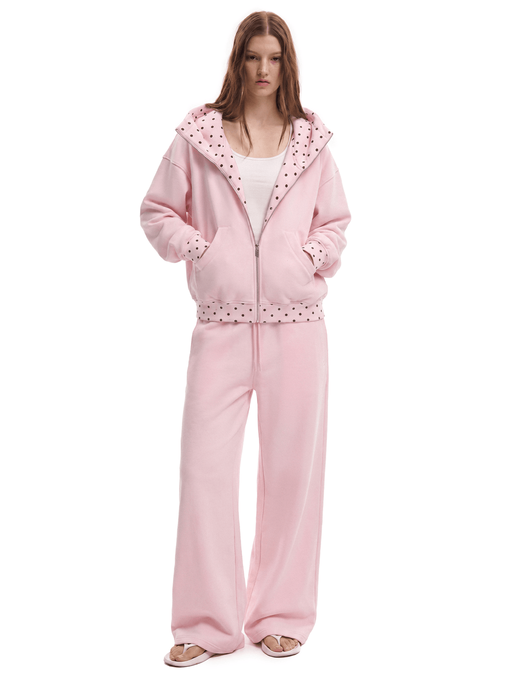 Bluza Cyber Static na suwak z kapturem