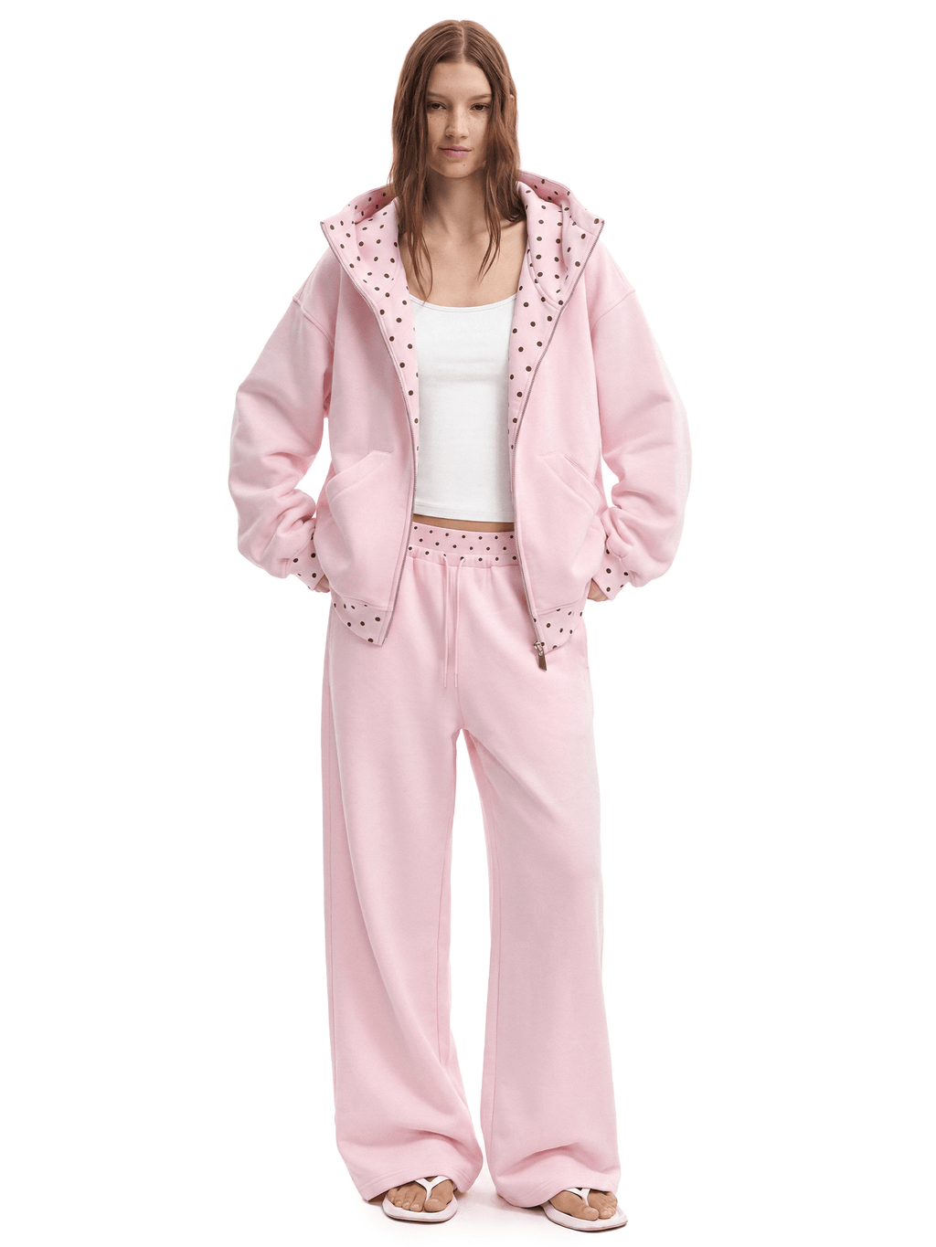 Bluza Cyber Static na suwak z kapturem