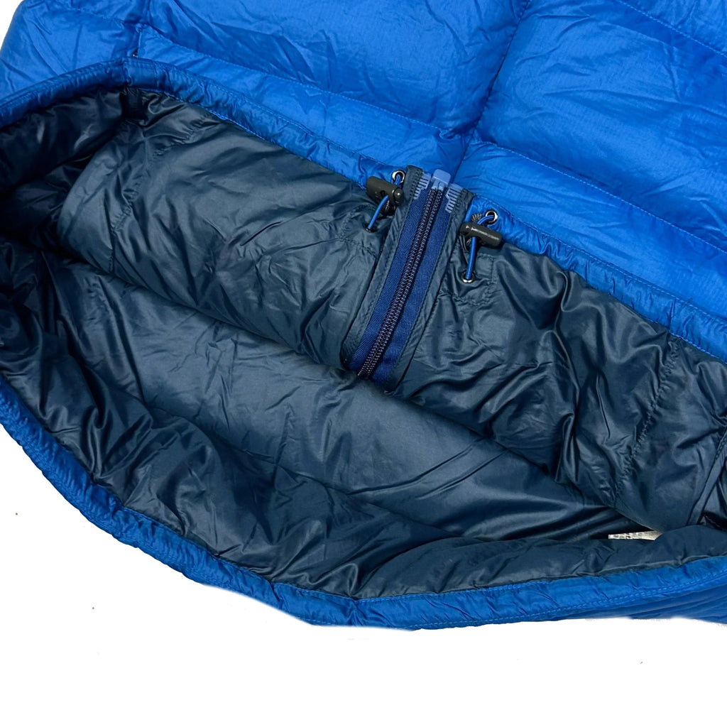 Final Sizes: Light Alpine Down Puffer Jacket In Blue