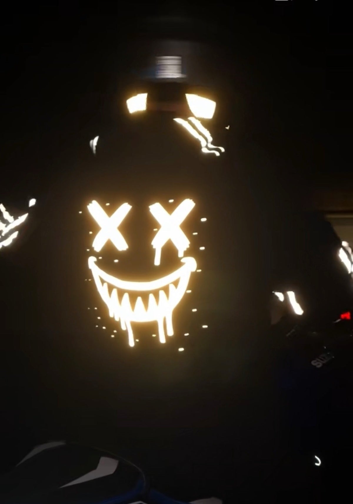 Reflecterende hoodie X-Eyes om in te rijden