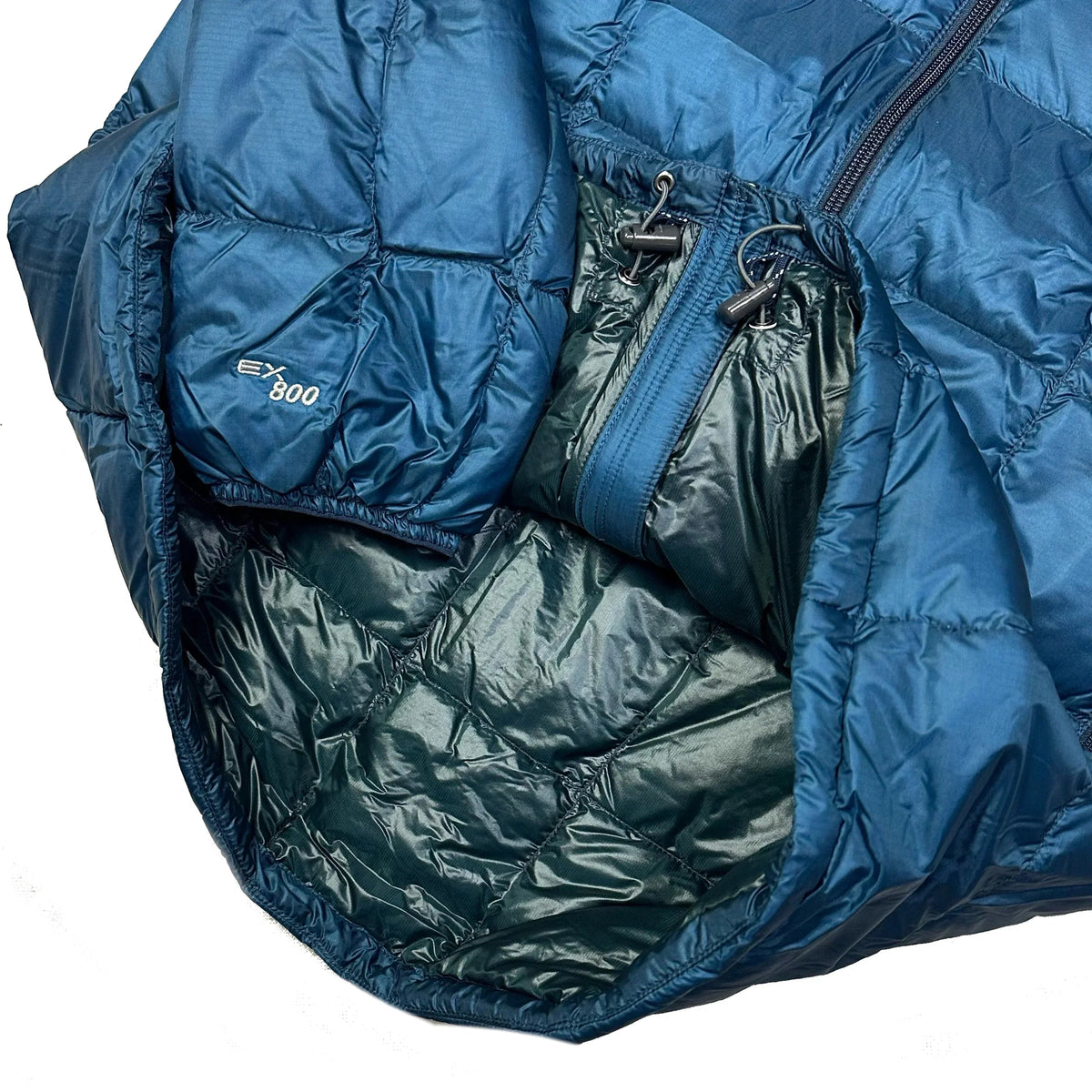 Final Sizes: Superior Down Parka Puffer Jacket In Blue