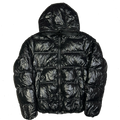 Final Sizes: Reversible Puffer Jacket In Black