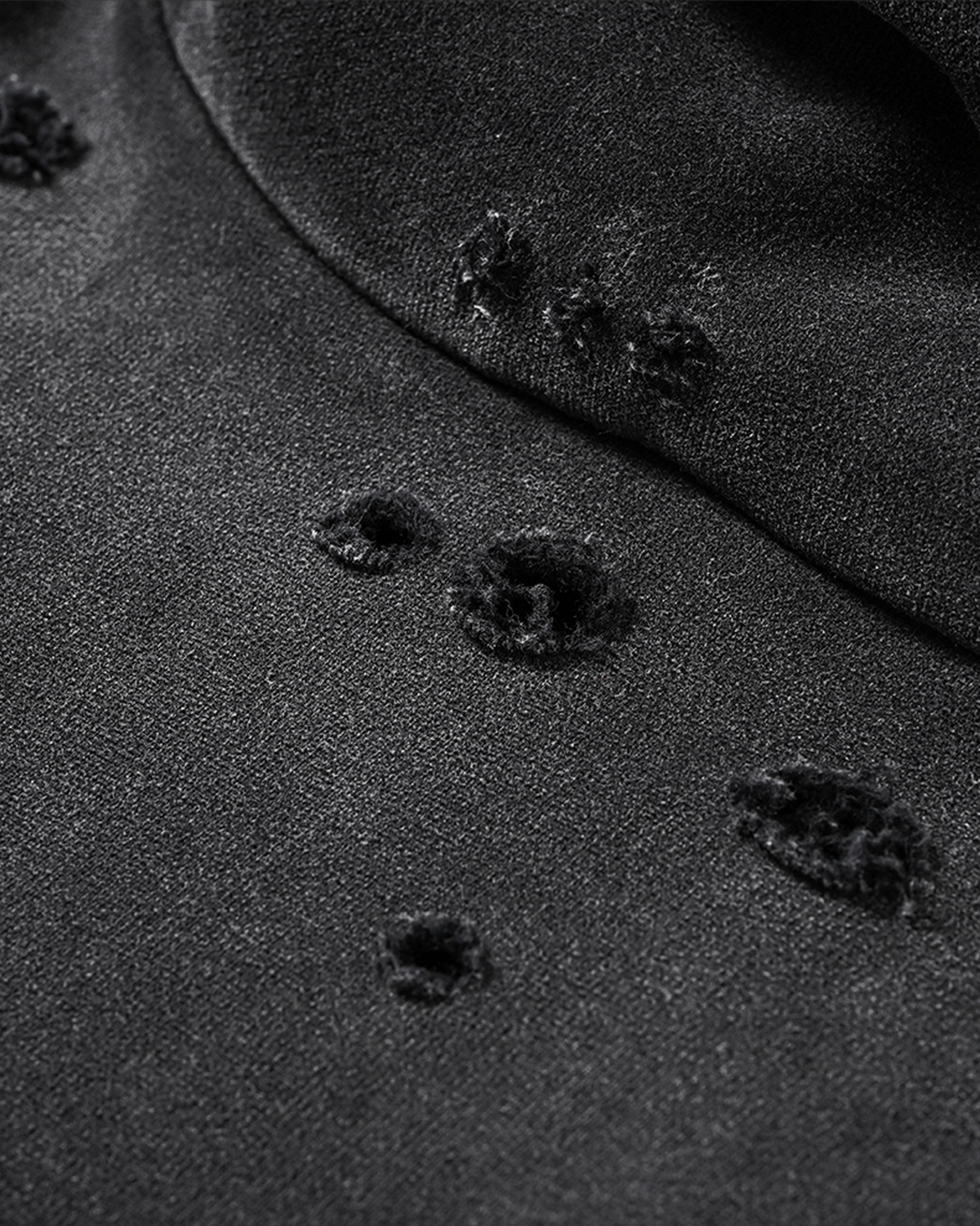 RUIN MASKED HOODIE (COAL)
