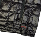Final Sizes: Square Stitch Down Puffer Jacket In Black