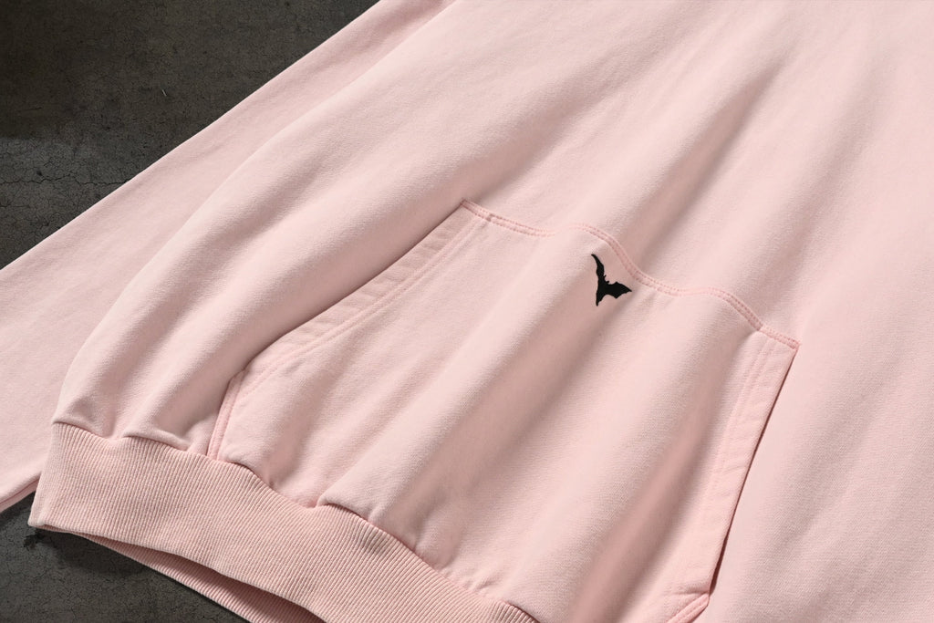SUDADERA CON CAPUCHA Y MÁSCARA (ROSA BEBÉ)