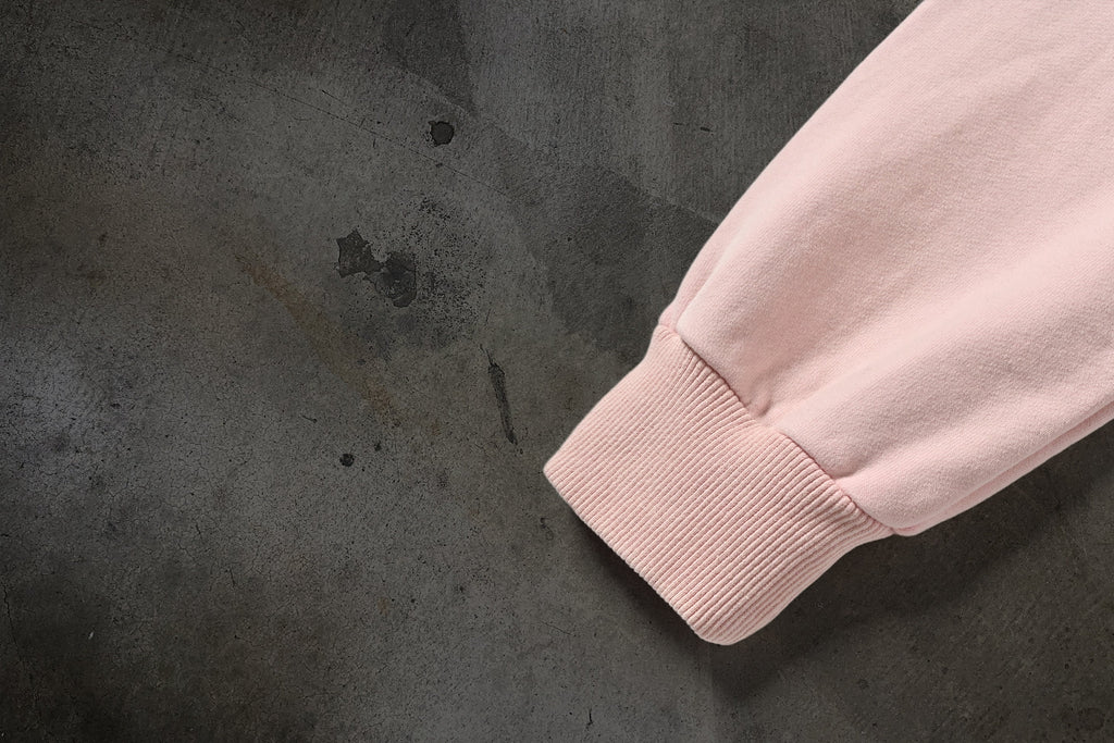 SUDADERA CON CAPUCHA Y MÁSCARA (ROSA BEBÉ)
