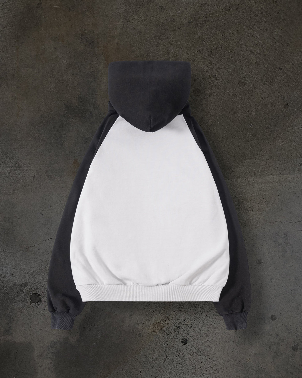 SUDADERA CON CAPUCHA Y MÁSCARA SUMMIT (BLANCO)