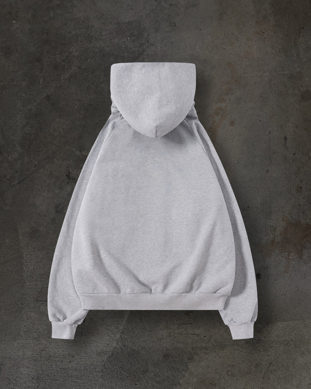 SUDADERA CON CAPUCHA Y MÁSCARA SUMMIT (GRIS JASPEADO)