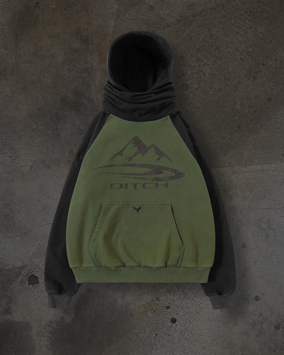 SUDADERA CON CAPUCHA Y MÁSCARA SUMMIT (PINO)