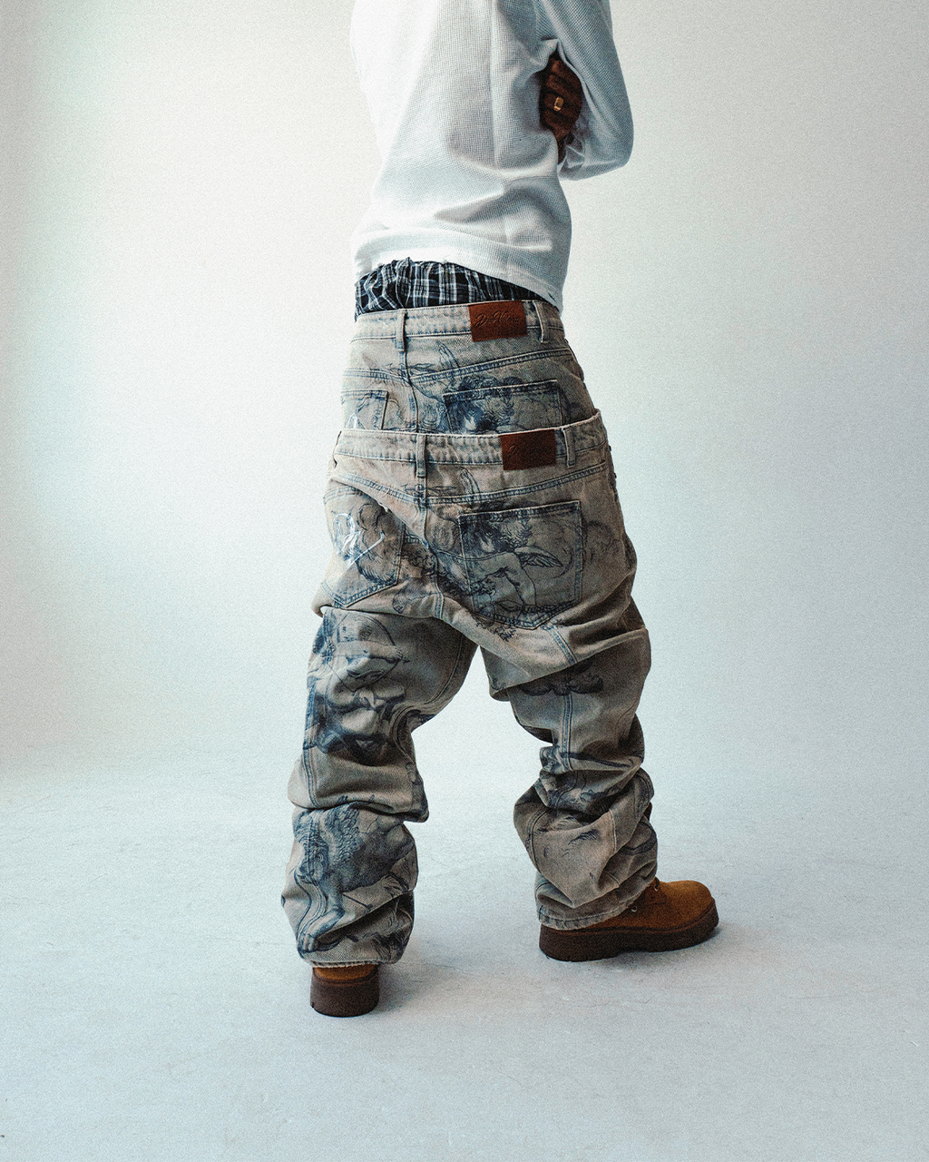 ANGEL JEANS FADE BLUE