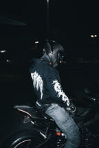 Abyss Script Reflective Hoodie