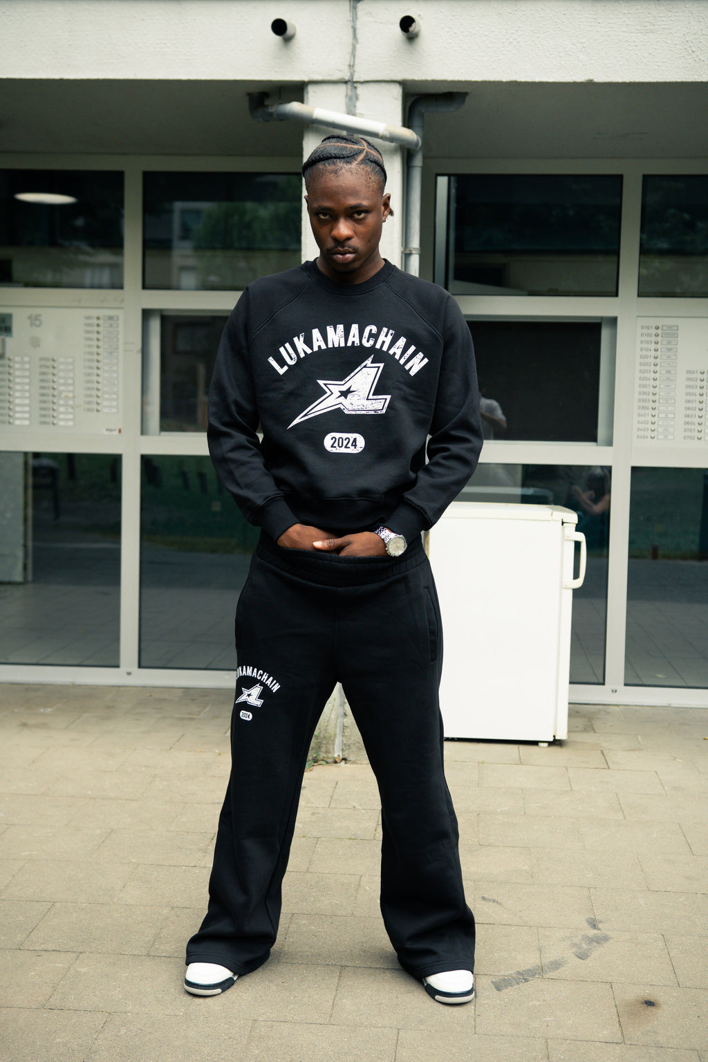 Crewneck High School black