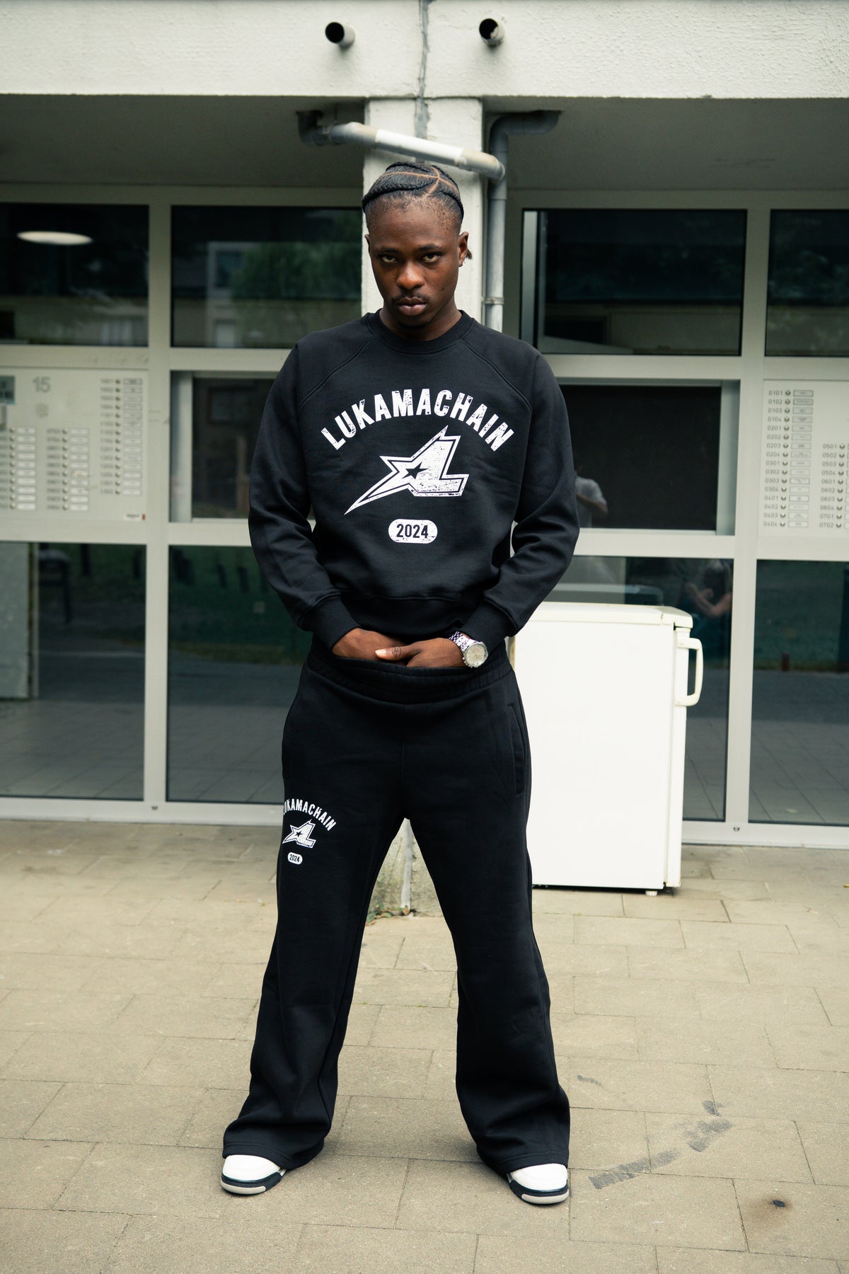 Crewneck High School black