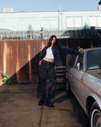 JEANS RENAISSANCE NEGRO LAVADO