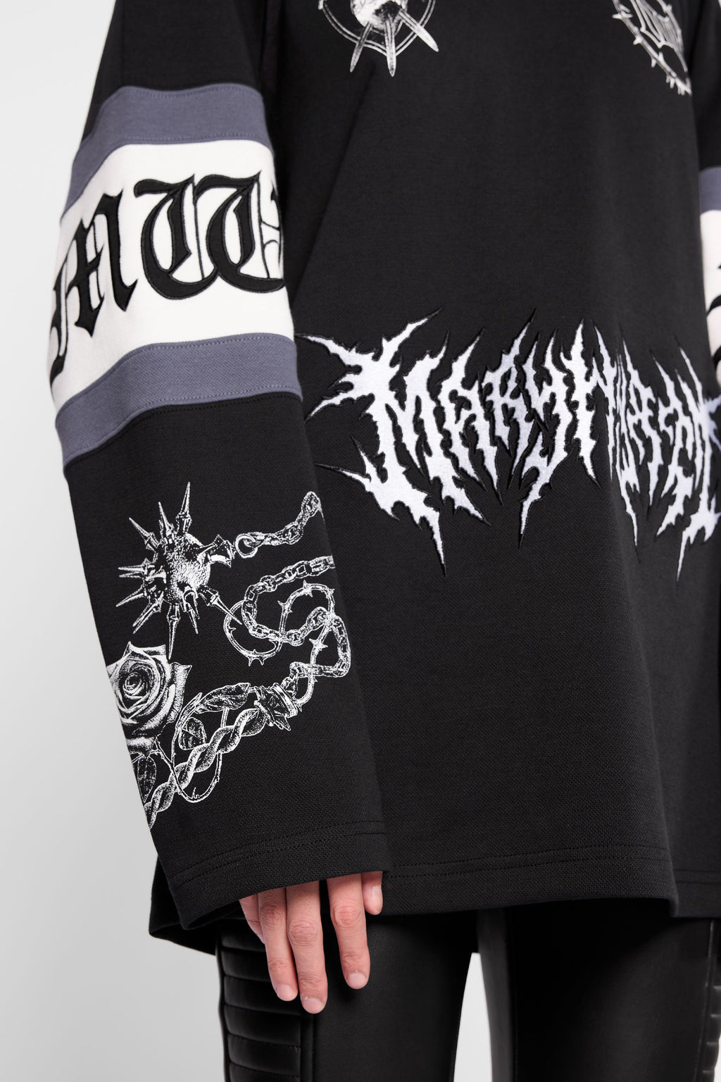 Destroy Oversized Hockey Jersey