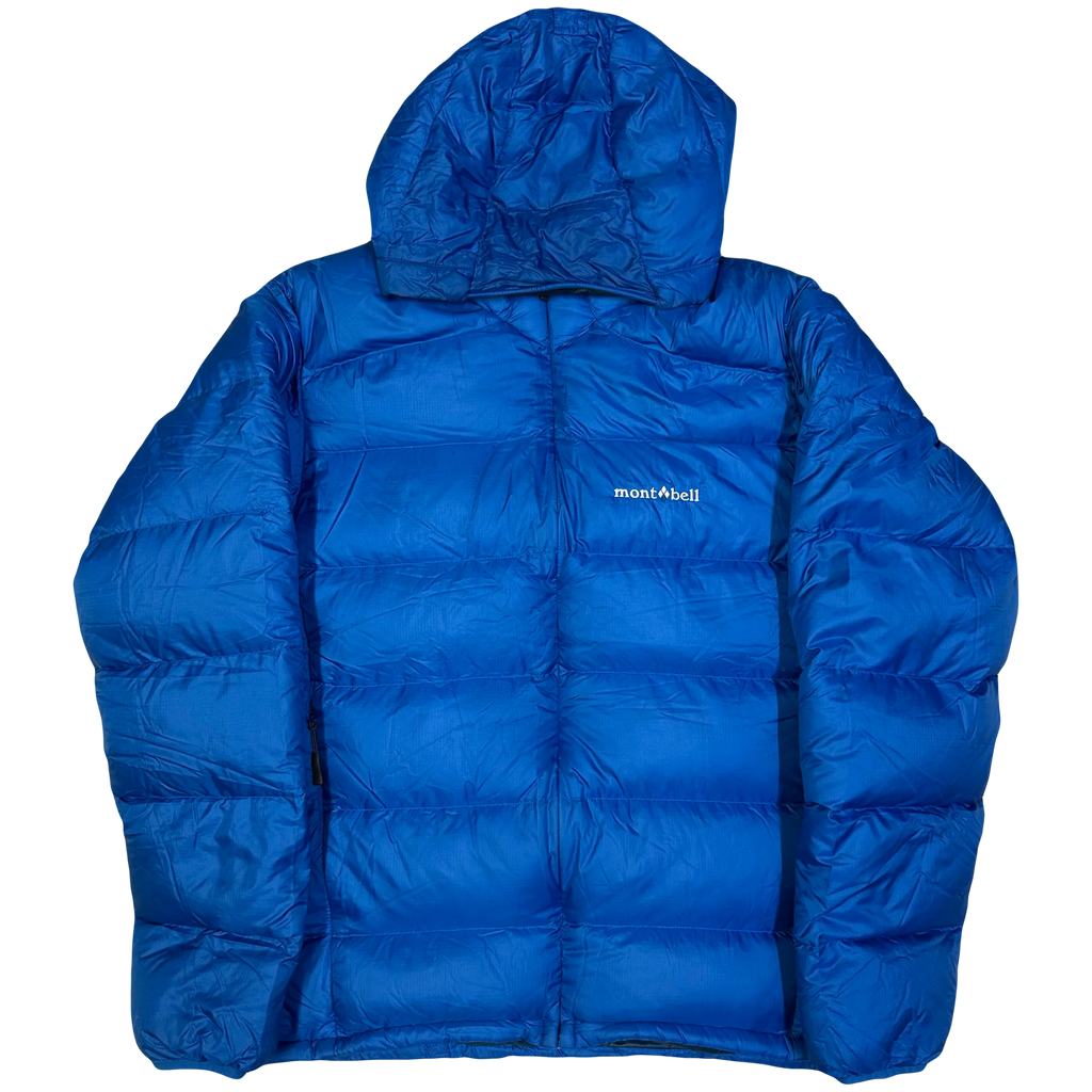 Final Sizes: Light Alpine Down Puffer Jacket In Blue
