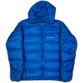 Final Sizes: Light Alpine Down Puffer Jacket In Blue