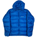 Final Sizes: Light Alpine Down Puffer Jacket In Blue