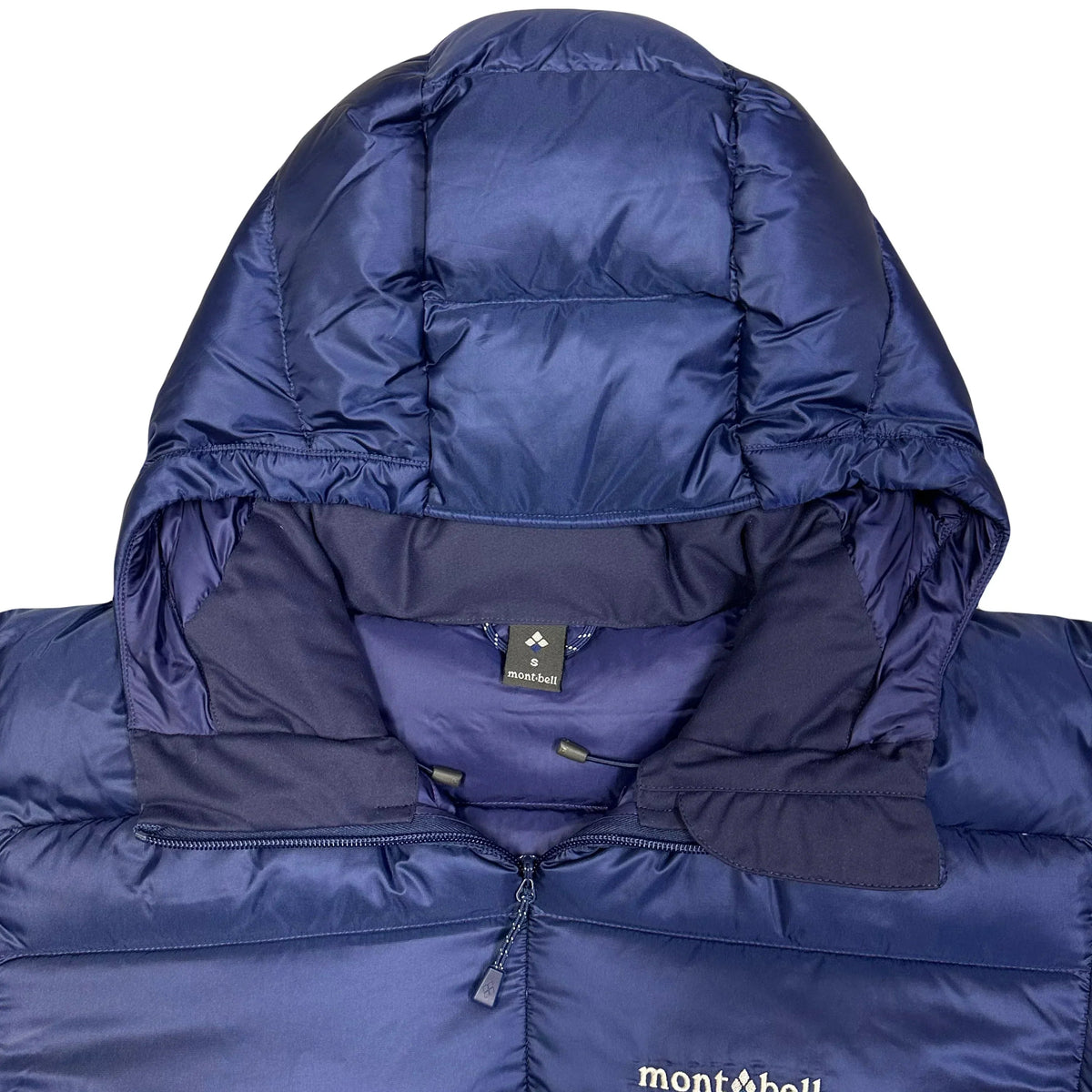 Tailles finales : Doudoune légère Alpine bleu marine