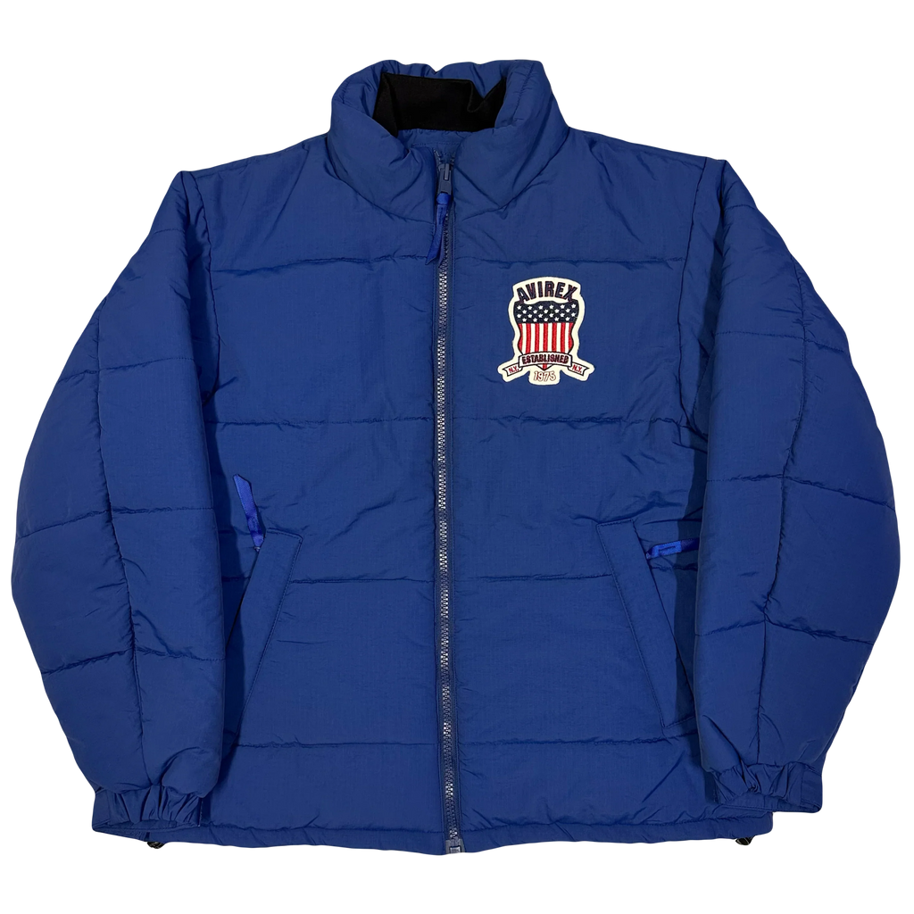 Letzte Größen: Icon Pufferjacke in Blau