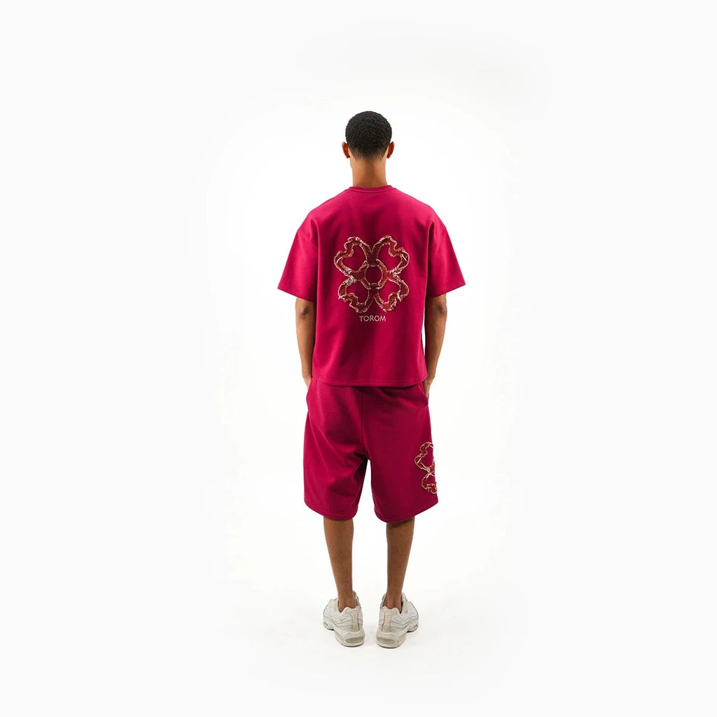 TOROM - T-Shirt Dunkles Bordeaux