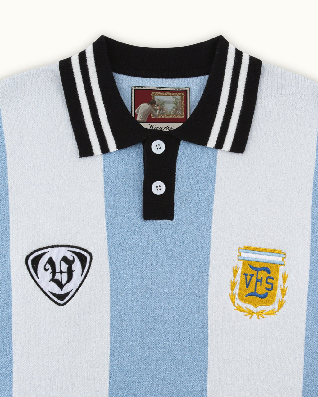 Maillot en tricot Argentine