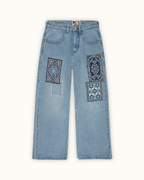 Rug Patchwork Denim