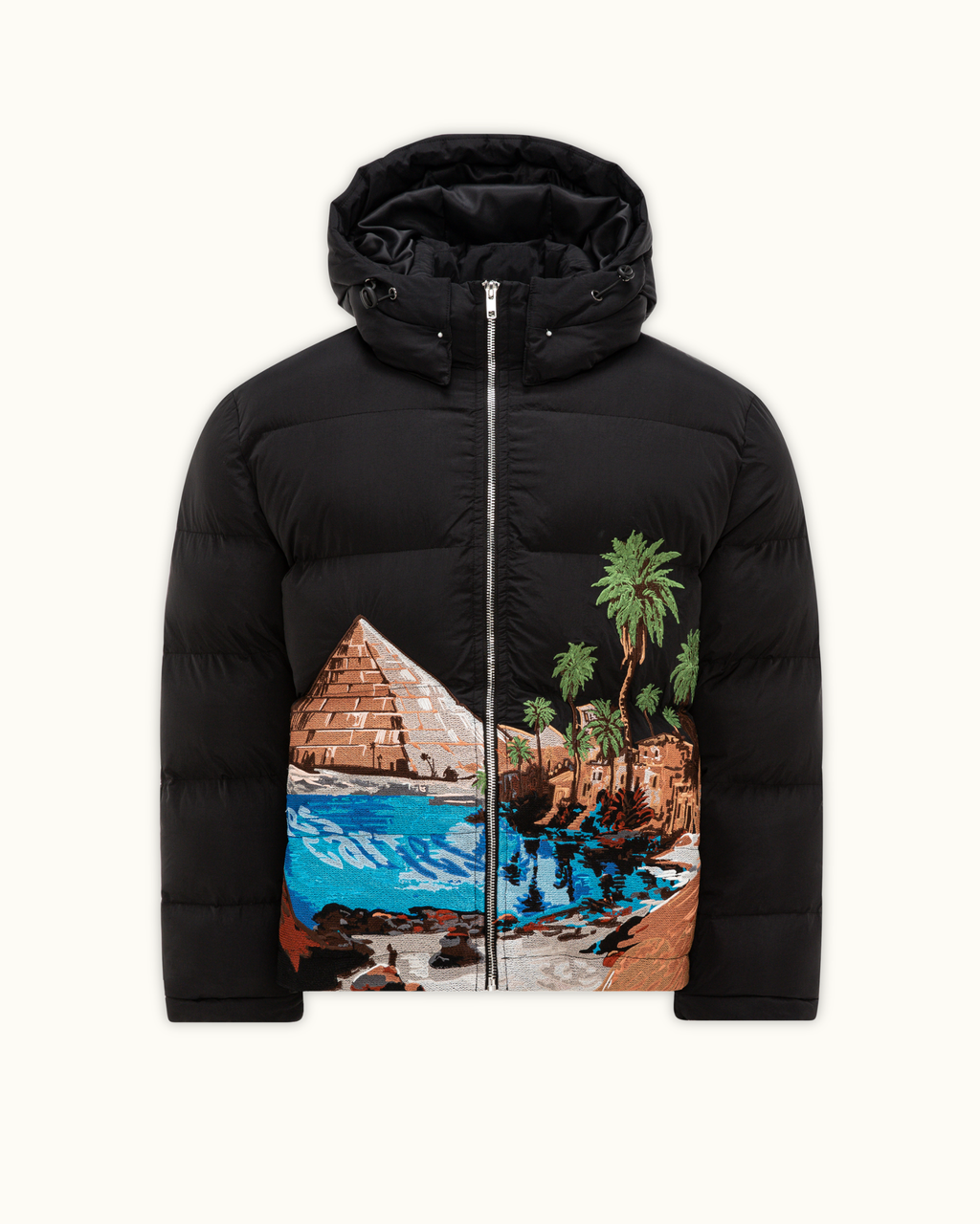 Rihla Puffer Schwarz