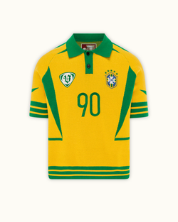Brasil-Stricktrikot