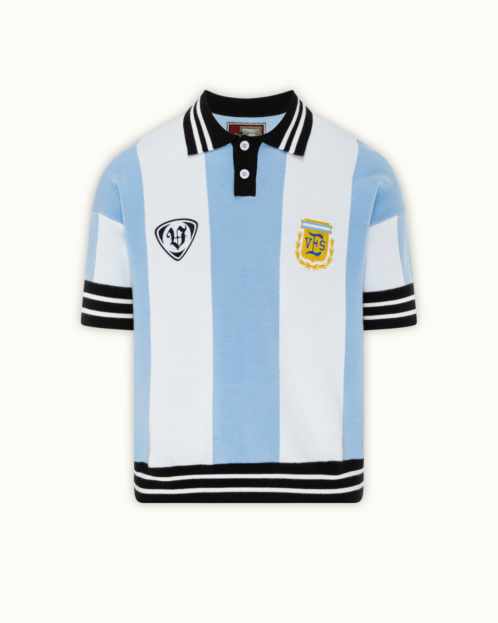 Maillot en tricot Argentine