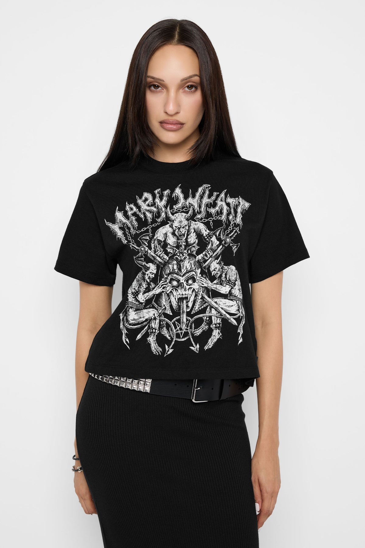Excidium oversized boxy T-shirt