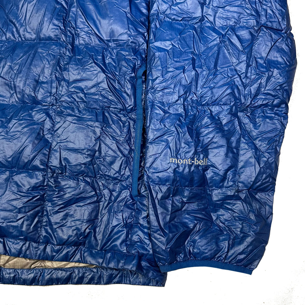 Endgültige Größen: Quadratisch gesteppte Pufferjacke in Blau
