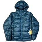 Ultime taglie: giacca parka imbottita alpina in piuma blu