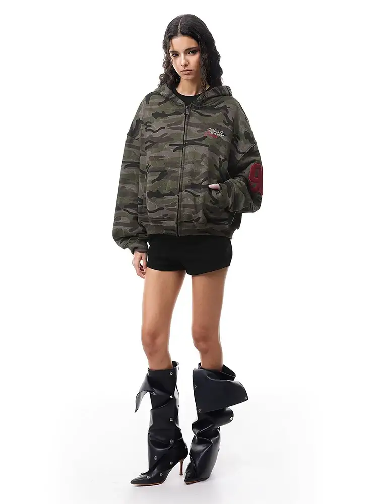 Camo 09 Fleece Hoodie