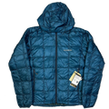Laatste maten: Superior Down donsjas met parka-ontwerp in blauw