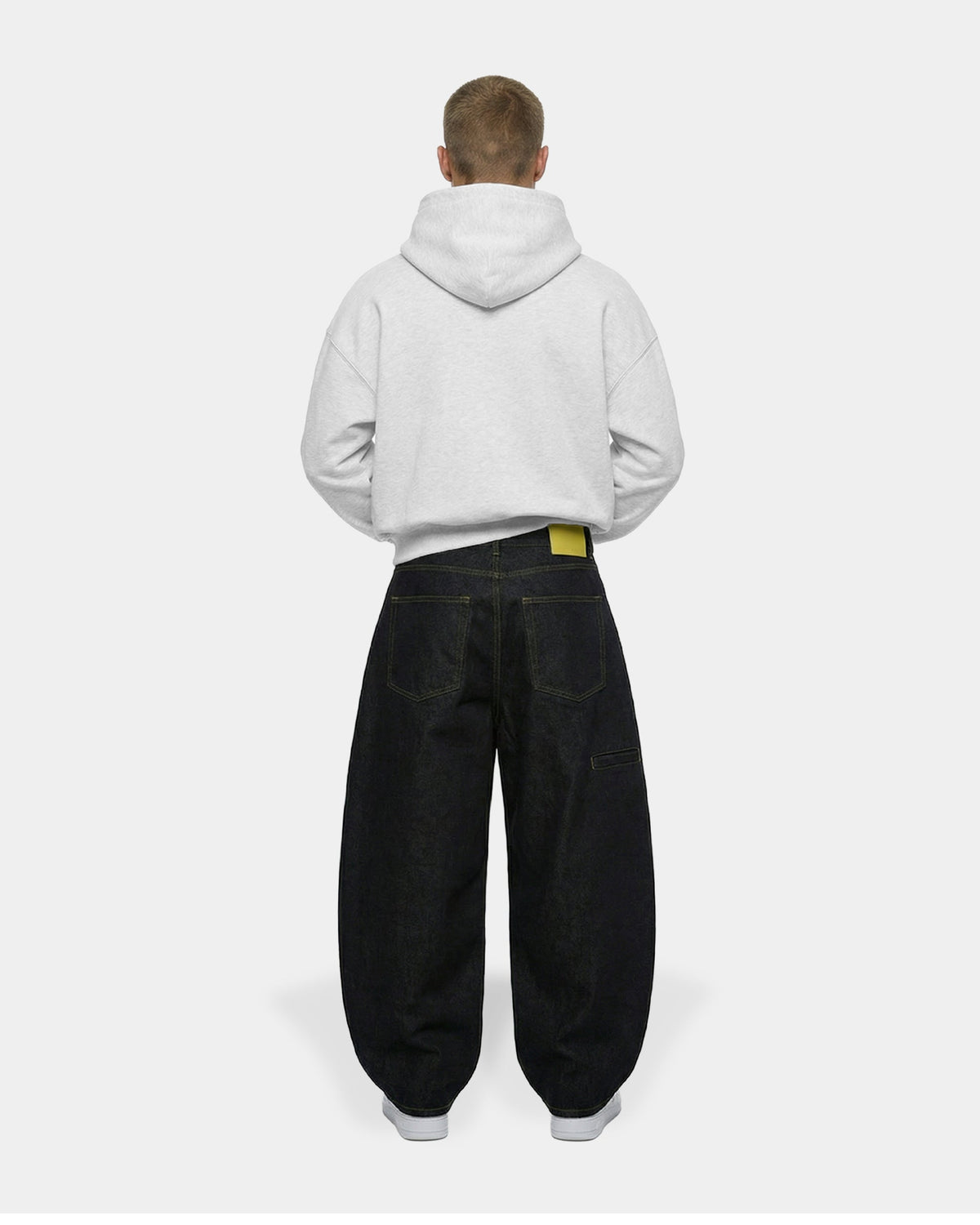 Jean baggy ballon noir