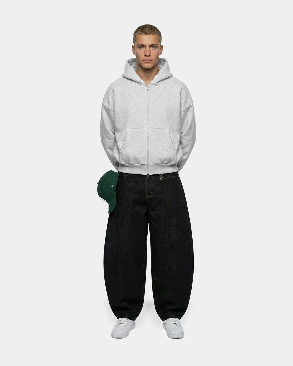 Jean baggy ballon noir