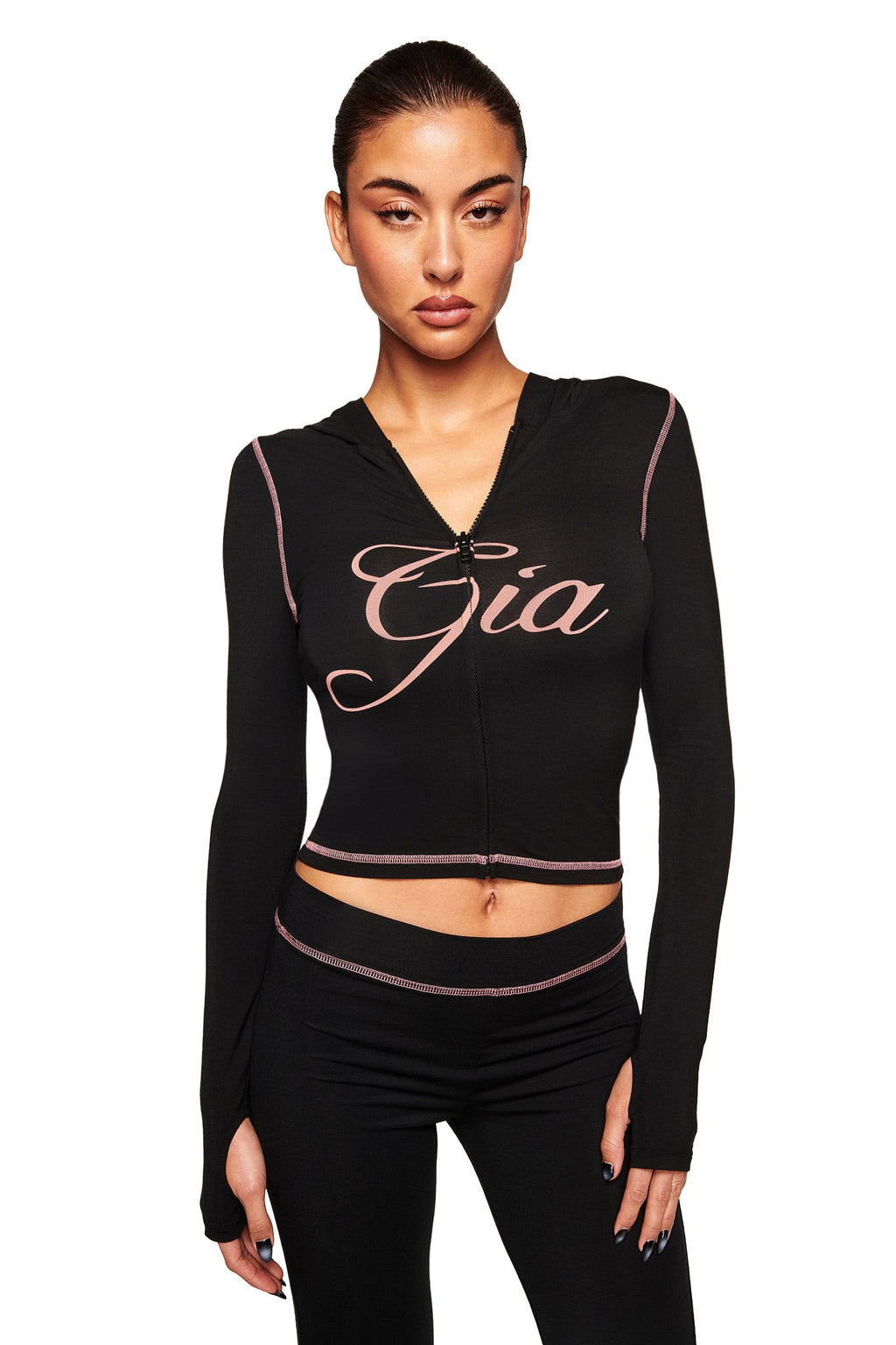 SWEAT À CAPUCHE BLARE - NOIR