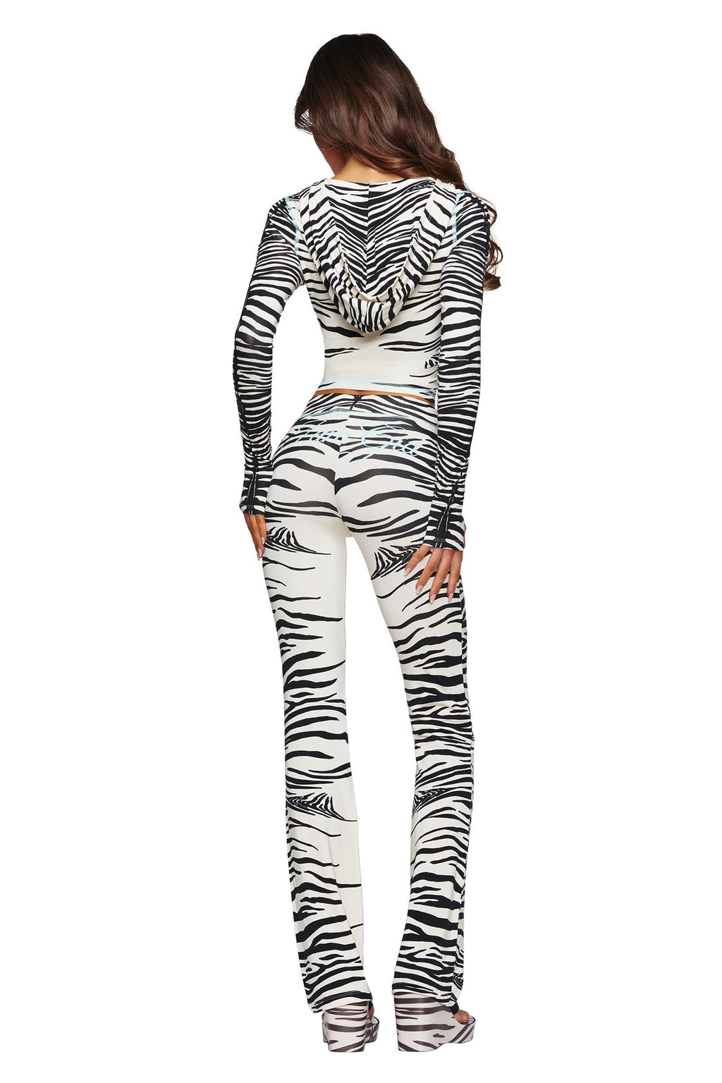 BLARE HOODIE - FINE LINE ZEBRA