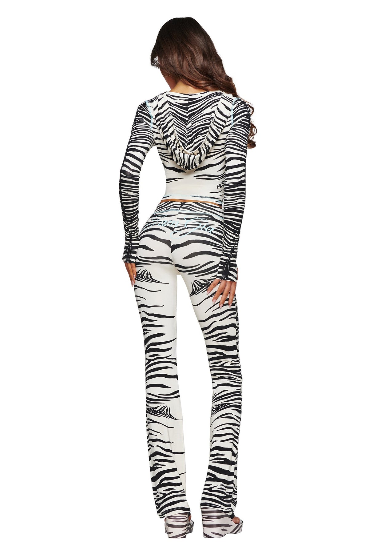 BLARE HOODIE - FINE LINE ZEBRA