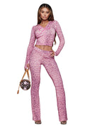 BLARE TRACKPANT - PINK PANTHERA