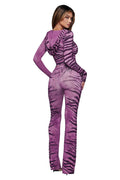 BLARE TRACKPANT - PLUM WILD SIDE